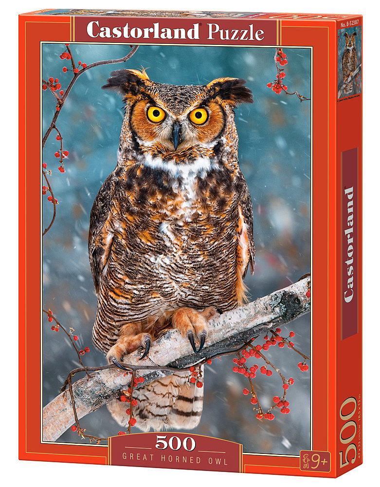 Puzzle 500 wielka rogata sowa b-52387