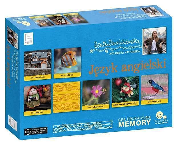 Gra memory. Język angielski. Kolekcja Beaty Pawlikowskiej