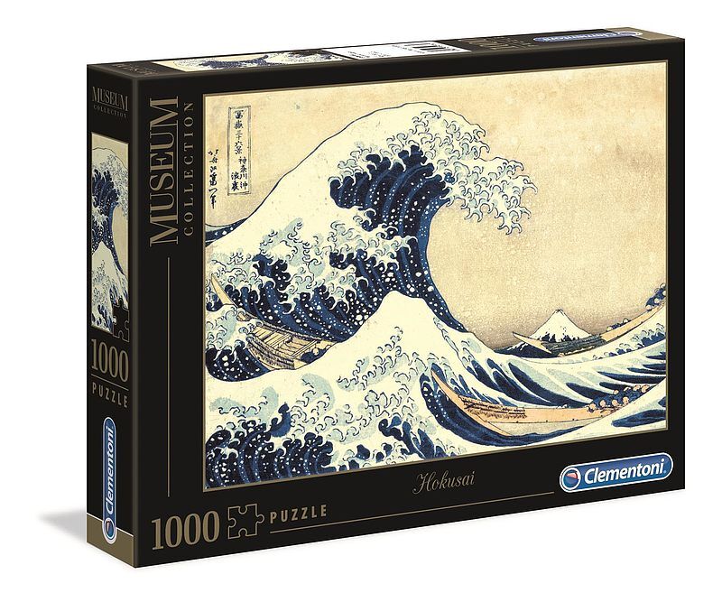 Puzzle 1000 museum hokusai wielka fala w kanagawie 39378