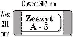 Okładka iks a-5 (50 sztuk w paczce)