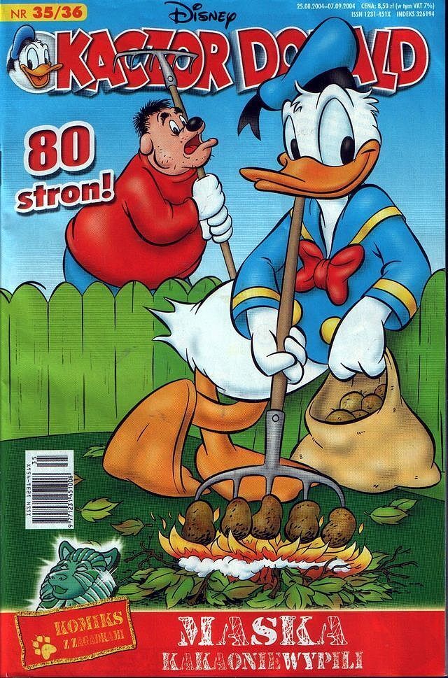 Kaczor Donald - 459 - (35-36/2004)