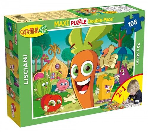 Puzzle dwustronne 108 Carotina