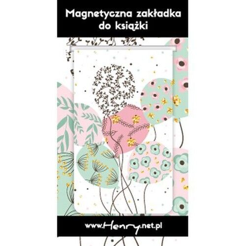 Magnetyczna zakadka do książki Balony