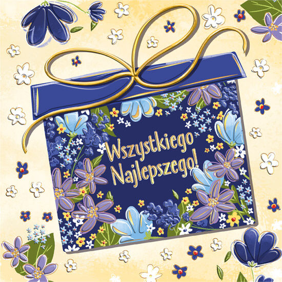 Karnet KW Prezent w kwiatach