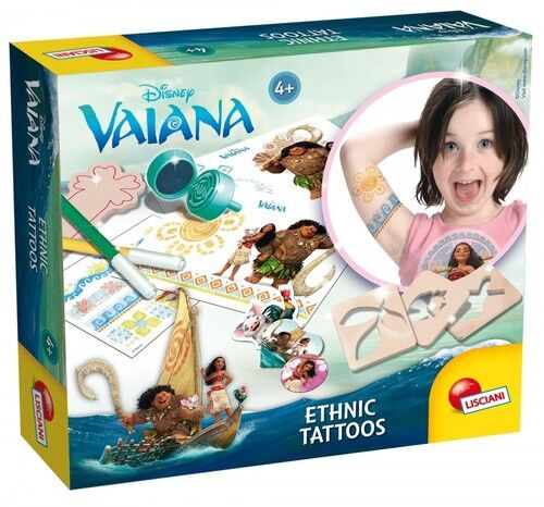 Vaiana tatuaże etniczne