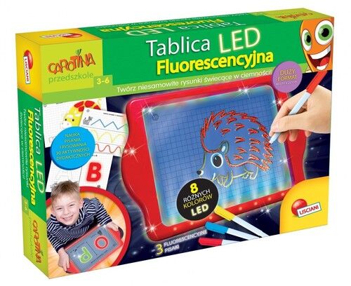 Fluorescencyjna tablica LED
