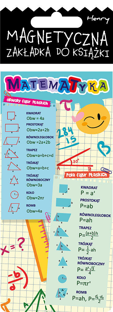 Zakładka magnetyczna edukacyjna matematyka
