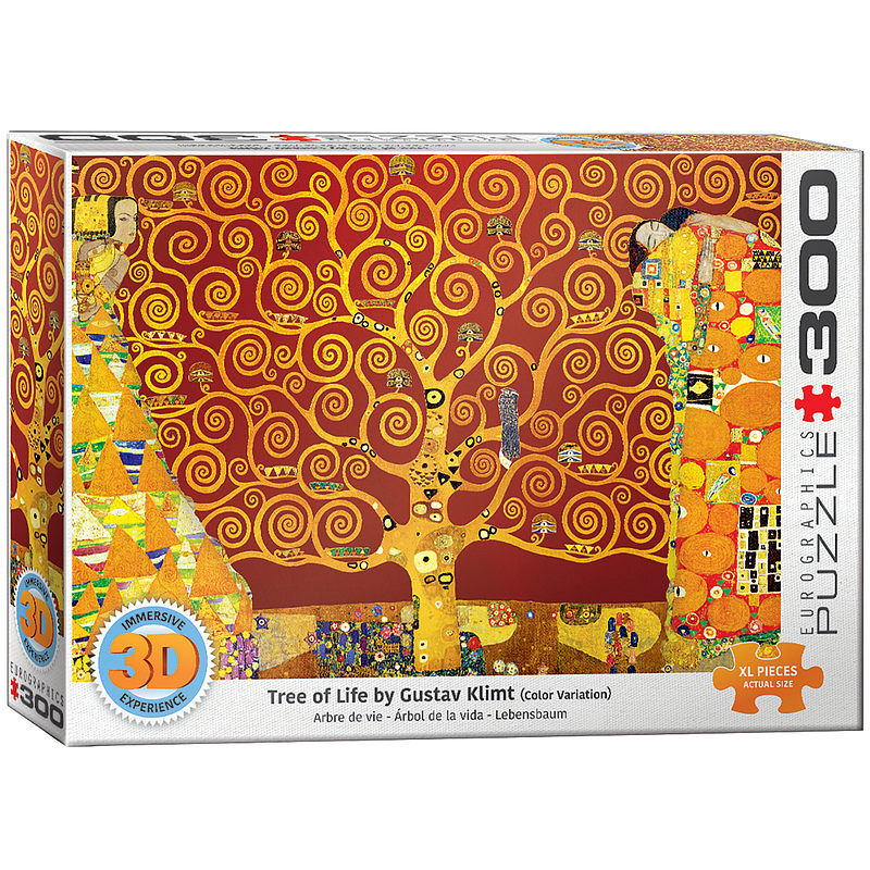 Puzzle 300 3d tree of life by klimt 6331-6059