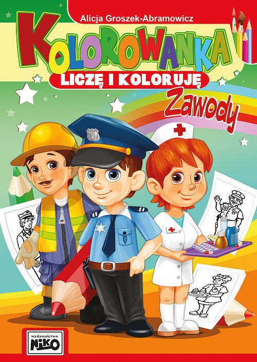 Kolorowanka Liczę i koloruję Zawody
