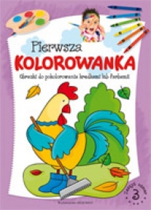 Pierwsza kolorowanka zeszyt 3