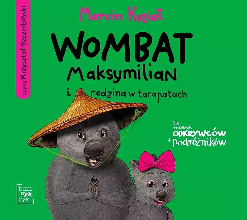 Wombat Maksymilian i rodzina w tarapatach (audiobook CD)