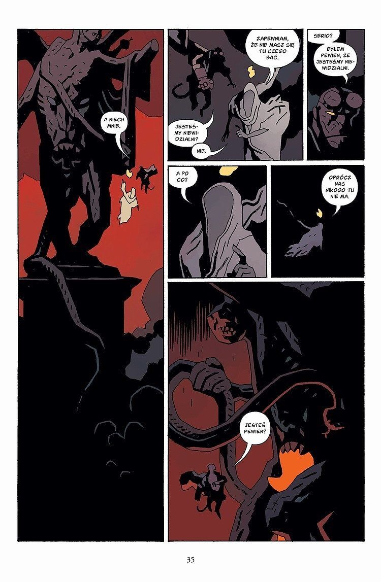Hellboy - Hellboy w piekle #1: Zstąpienie