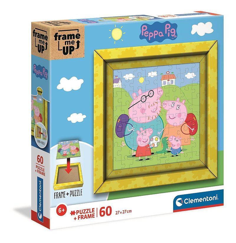 Puzzle 60 frame me up świnka peppa 38809