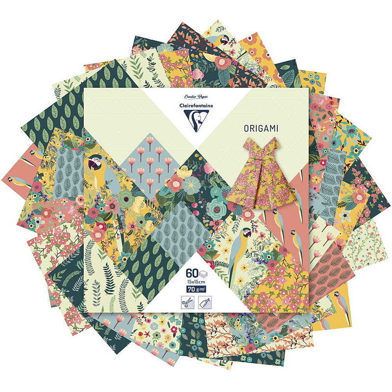 Papier do origami 15x15 cm 60 arkuszy Kiribati
