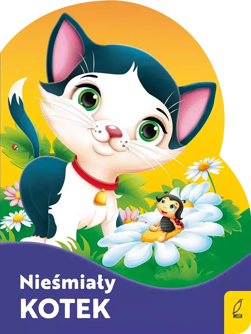 Wykrojnik. Nieśmiały kotek