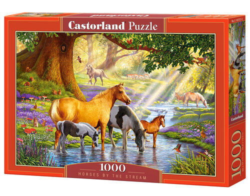 Puzzle Horses By The Stream 1000