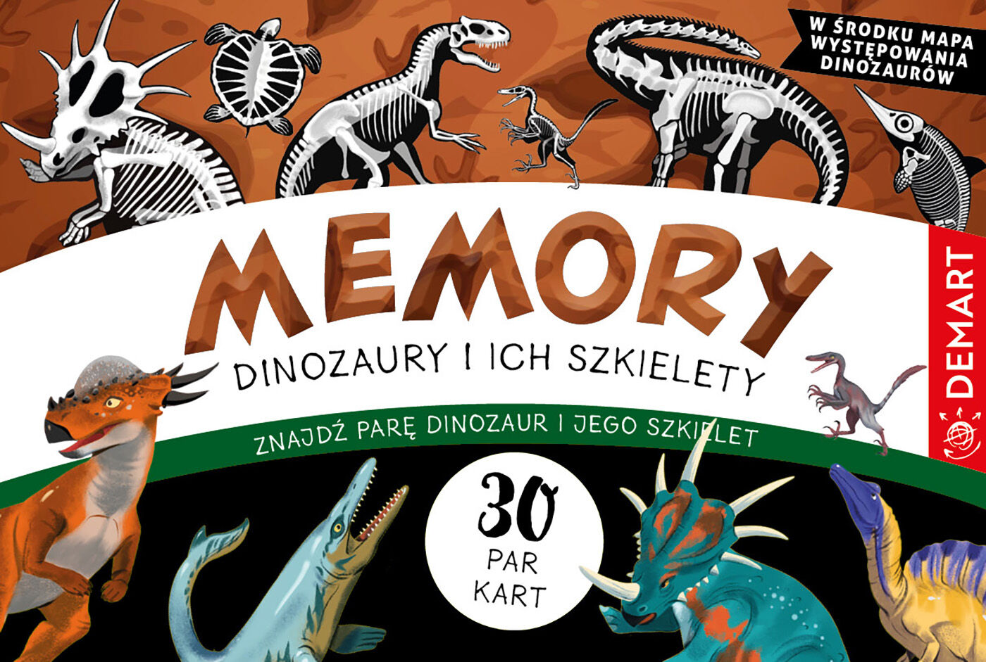 Memory. Dinozaury i ich szkielety
