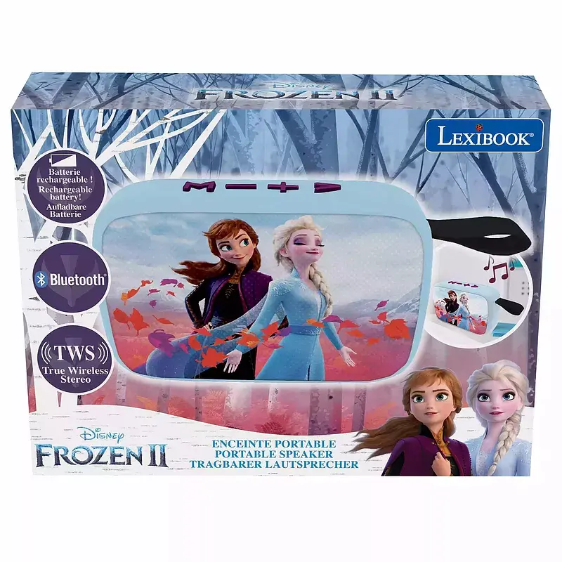 Przenośny głośnik z radiem disney frozen bluetooth bt018fz