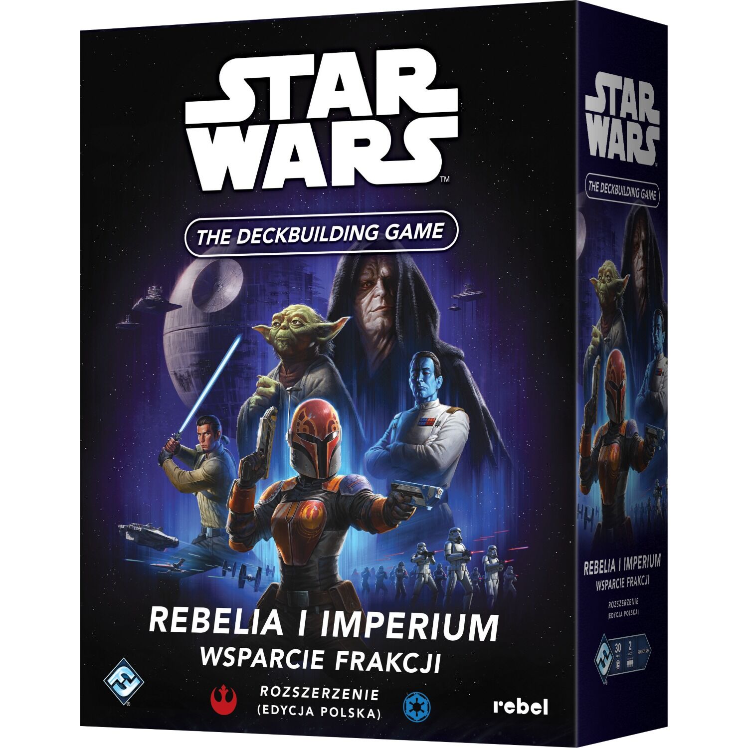 Gra Star Wars: The Deckbuilding Game - Rebelia i Imperium rozszerzenie