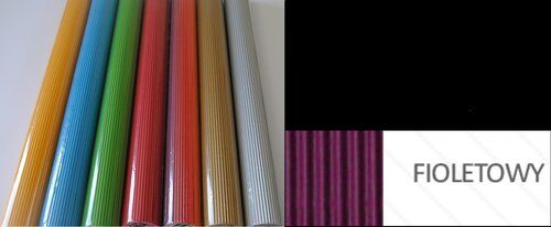 Tektura falista „E” rolka 50cm x 70cm kolor fioletowy