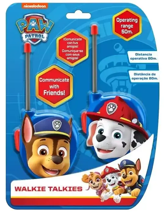Walkie talkie 3d paw patrol pw19909cdu