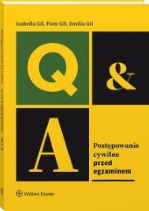 Postępowanie cywilne Przed egzaminem
