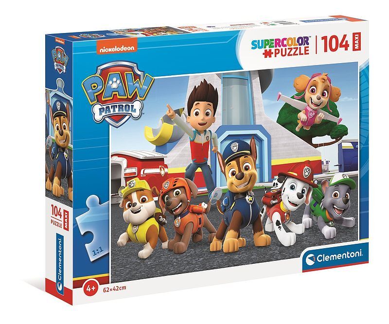 Puzzle 104 maxi super color psi patrol 23753