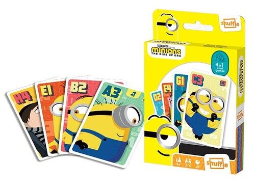 Gra karciana Shuffle 4w1 Minionki 2