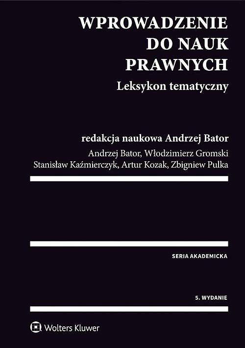 Wprowadzenie do nauk prawnych