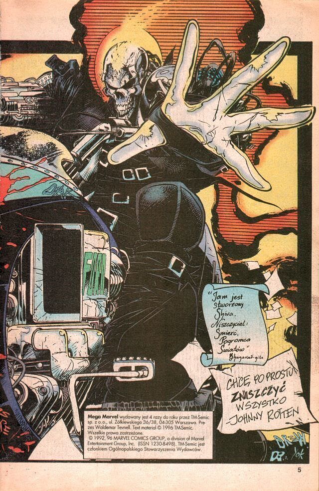 Mega Marvel - 13 - (4/1996) Ghost Rider 2099