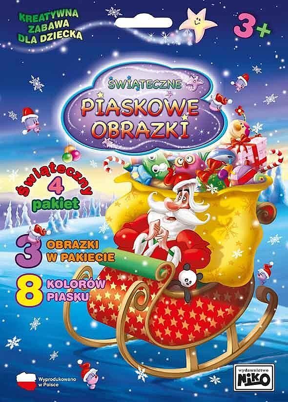 Piaskowe obrazki Pakiet świąteczny nr 4