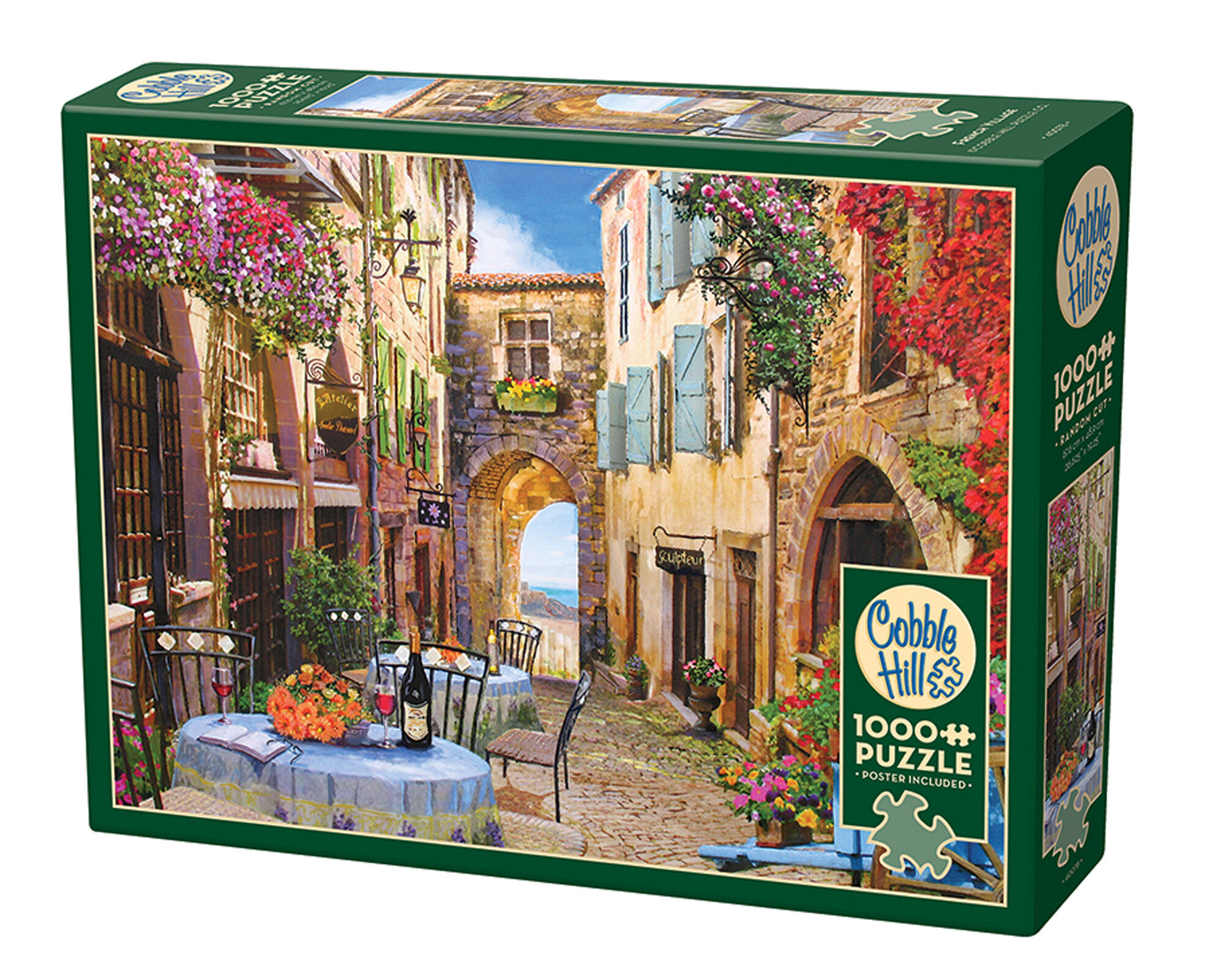 Puzzle 1000 Francuskie miasteczko 112627