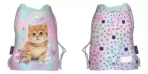 Worek na obuwie my little friend pastel kitty