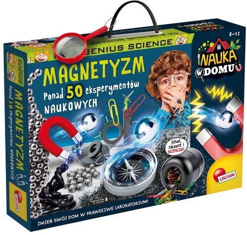 Lisciani I'm Genius Nauka w domu Magnetyzm