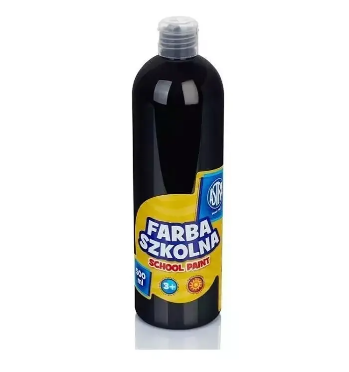 Farba szkolna astra 500 ml czarna