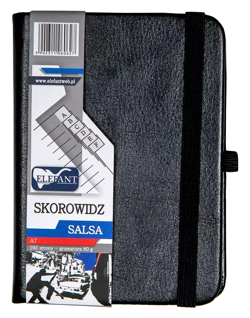 Skorowidz a7 salsa czarny