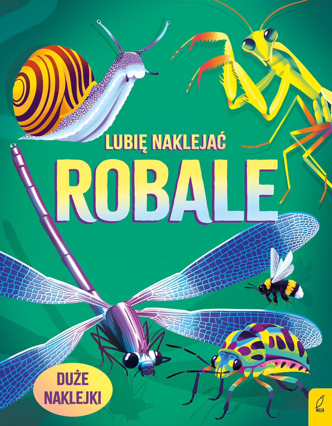 Lubię naklejać. Robale