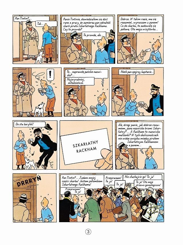 Przygody TinTina - 12 - Skarb Szkarłatnego Rackhama