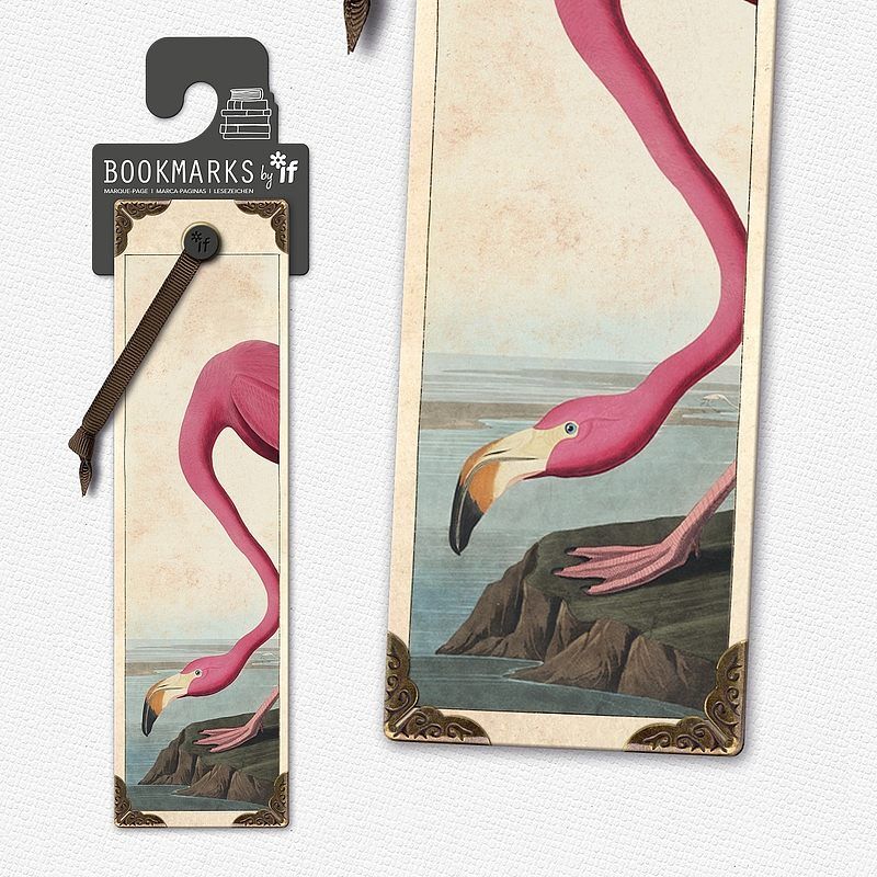 Zakładka vintage flamingi 15806 if