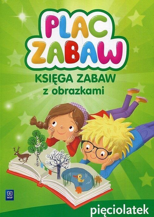 Plac zabaw Księga zabaw z obrazkami Pięciolatek