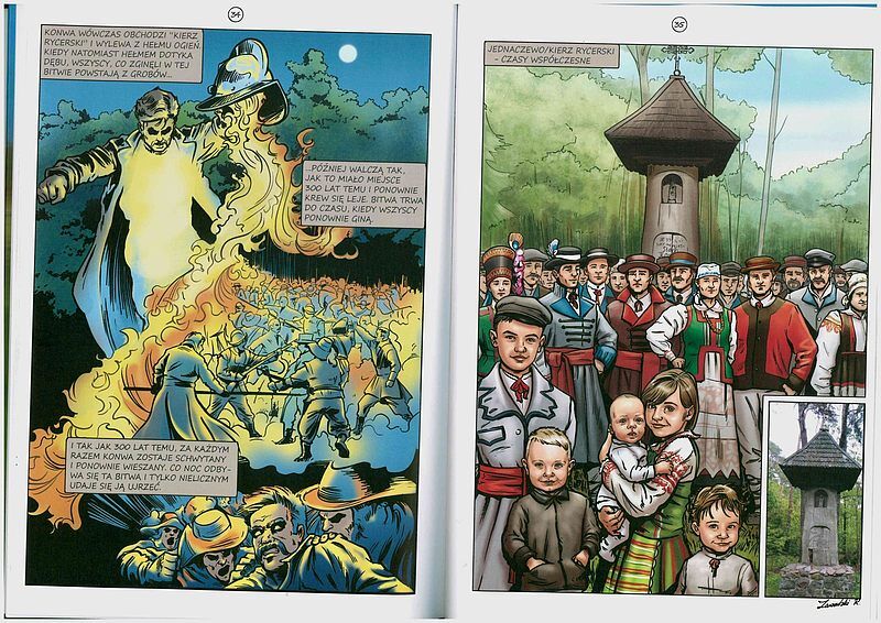 Kurpie w obronie korony Stanisława Leszczyńskiego – Bój pod Jednaczewem – 1735 r