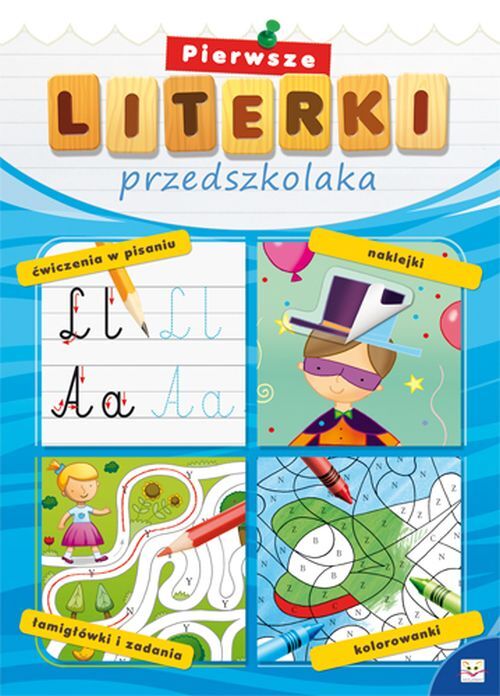 Pierwsze literki przedszkolaka.