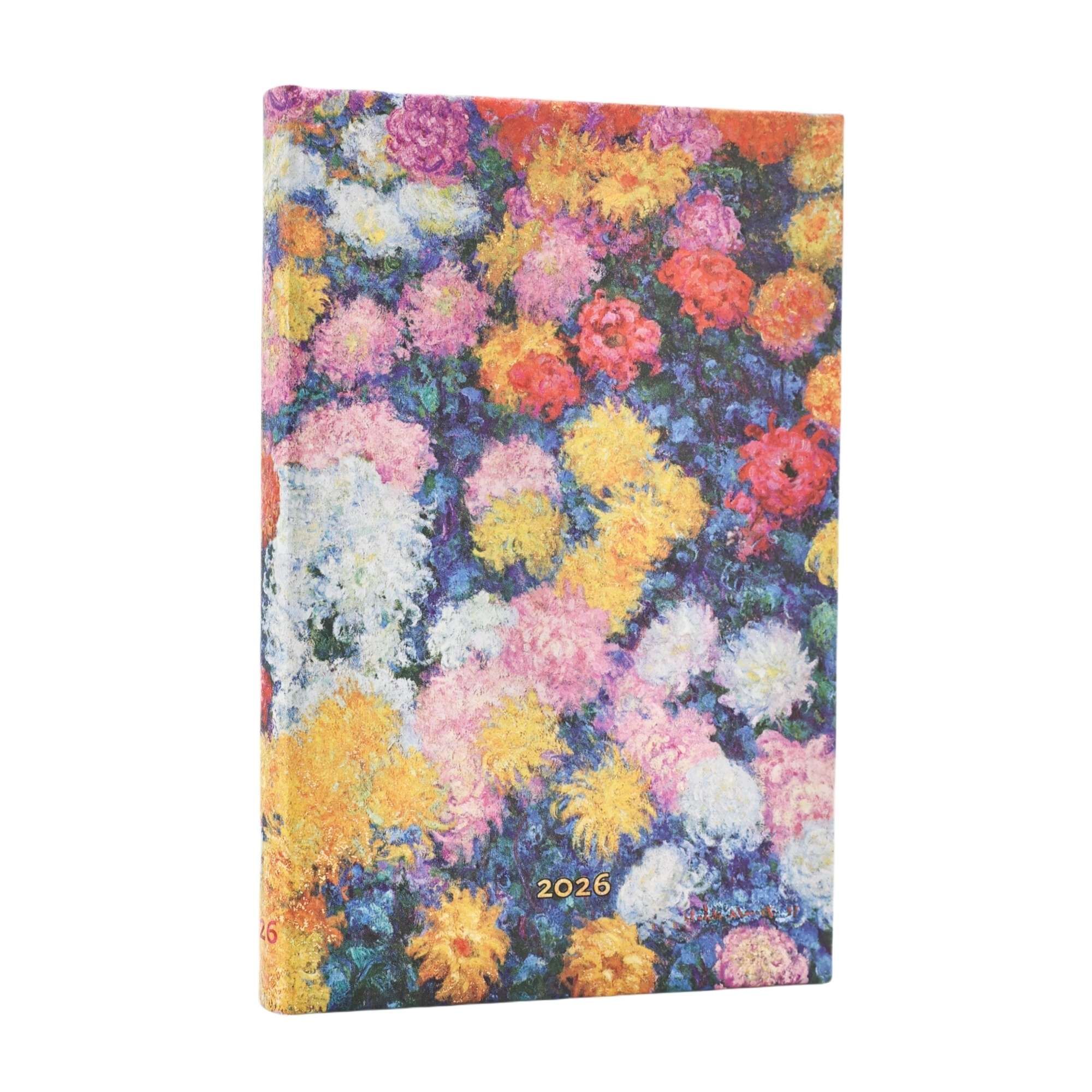 Kalendarz 2026 Monet’s Chrysanthemums HOR Mini