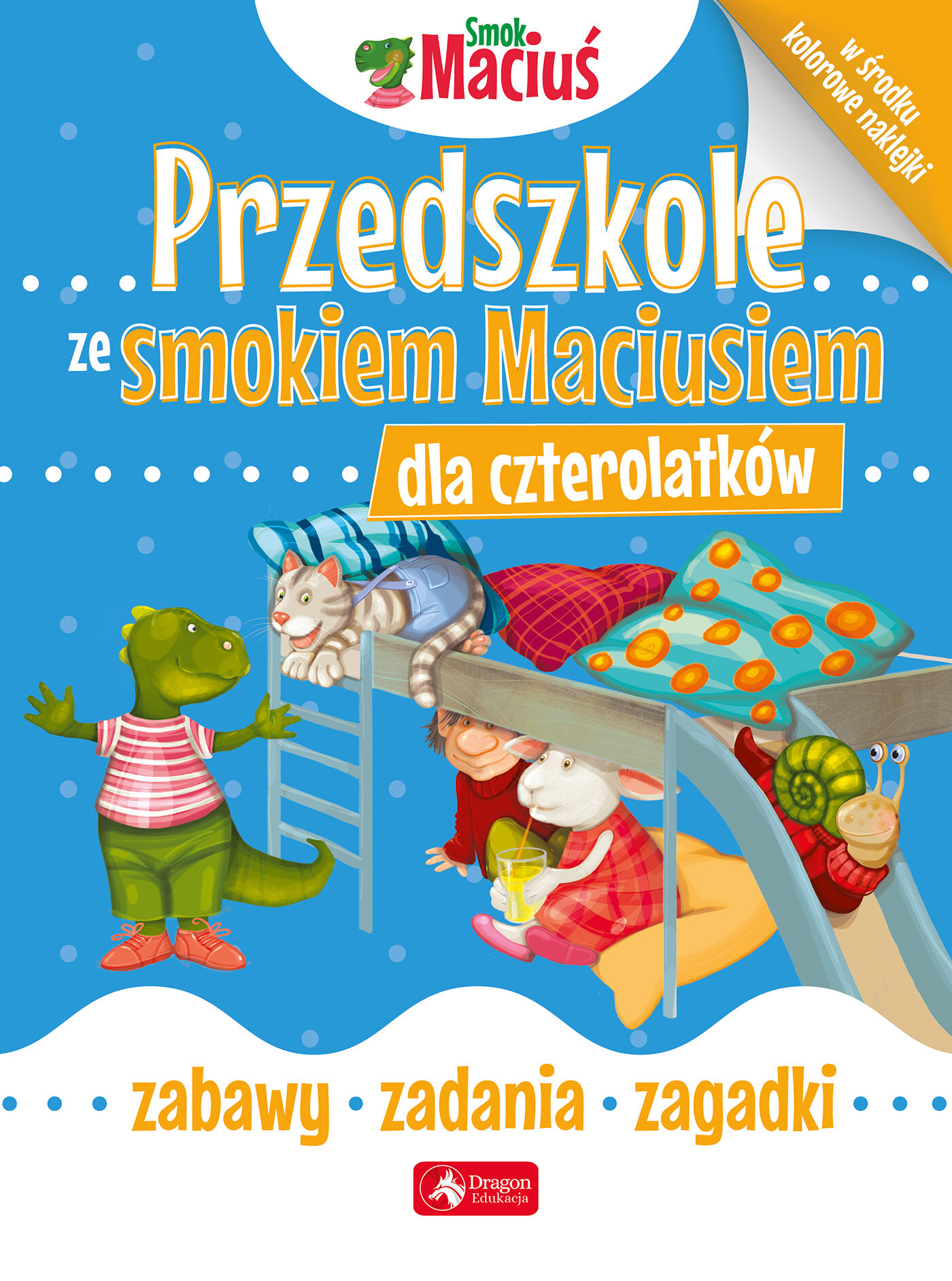 Przedszkole ze Smokiem Maciusiem dla czterolatków.