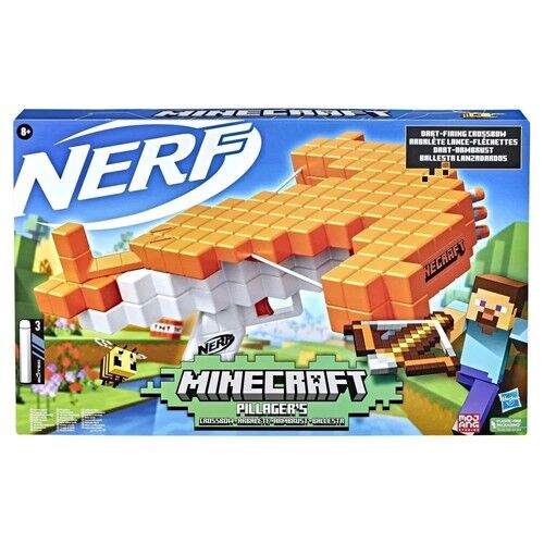 Nerf Elite Wyrzutnia Łuk Minecraft Pillager