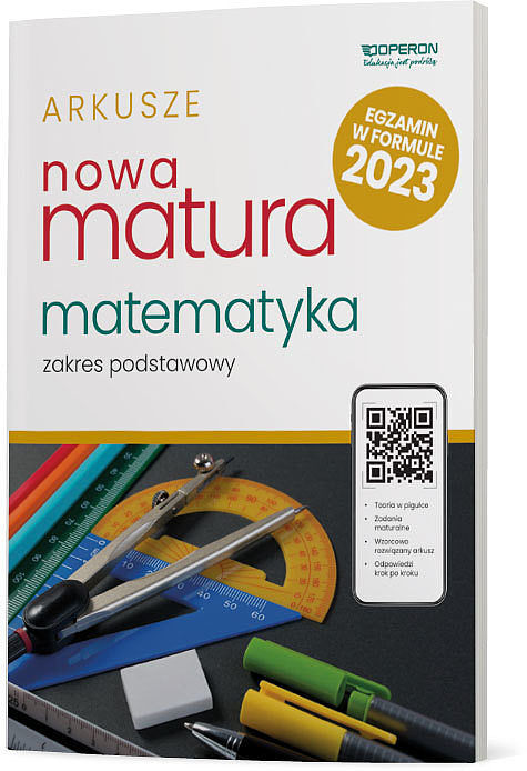 Nowa matura 2023 matematyka arkusze maturalne zakres podstawowy
