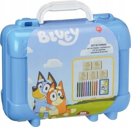 Bluey Pieczątki travel set