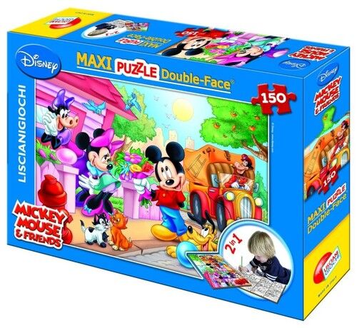 Puzzle dwustronne Maxi 150 Disney Mickey Mouse & friends