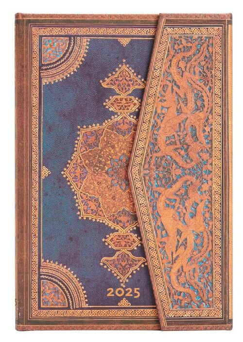 Kalendarz Paperblanks 2025 Safavid Indigo Mini