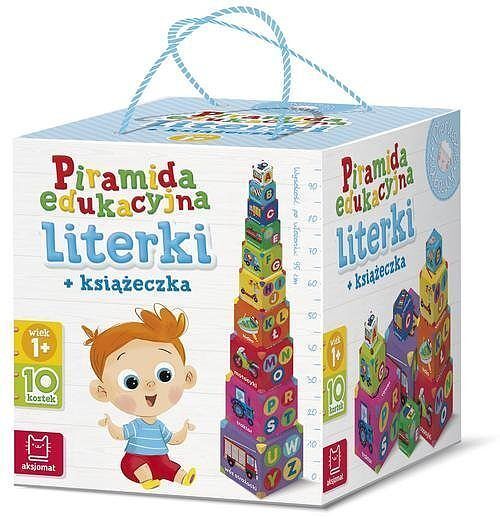 Piramida edukacyjna. Literki + książeczka